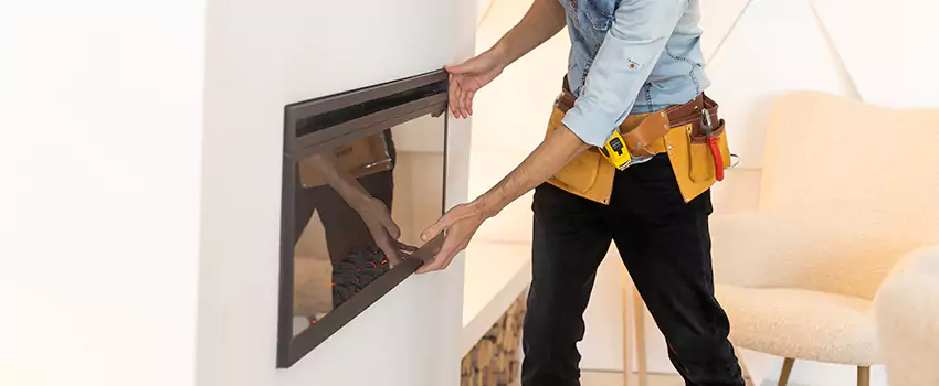 Metal Fireplace Installation in St. Louis Park, Minnesota