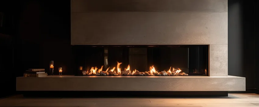 Gas Fireplace Ember Bed Design Services in St. Louis Park, Minnesota