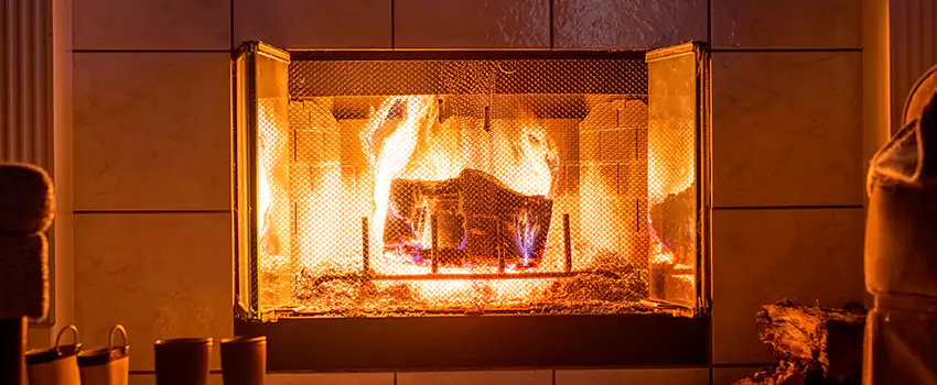 Mendota Hearth Landscape Fireplace Installation in St. Louis Park, Minnesota