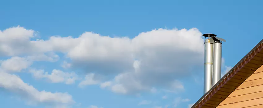 Chimney Metal Flue Installation in St. Louis Park, Minnesota