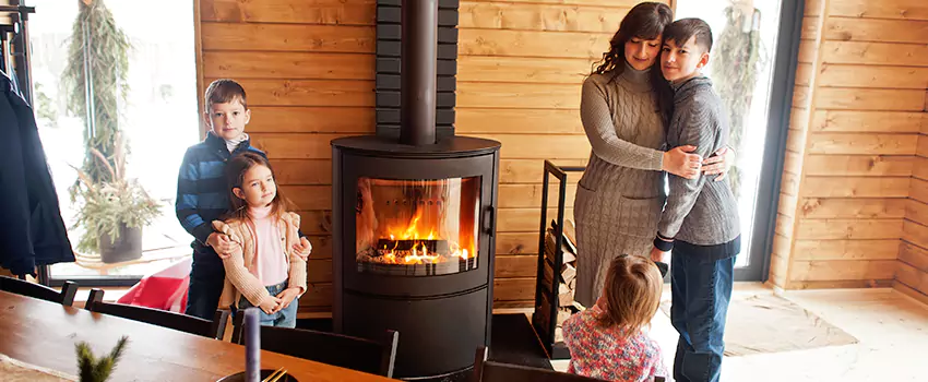 Morso Cast Iron Fireplace Insert Installation in St. Louis Park, Minnesota