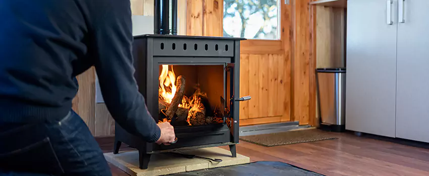 Open Hearth Wood Fireplace Installation in St. Louis Park, MN