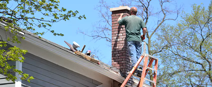 Vinyl and PVC Chimney Flashing Installation in St. Louis Park, MN