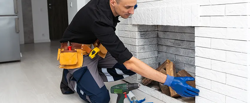 Fireplace Damaged Damper Frame Repair Services in St. Louis Park, Minnesota