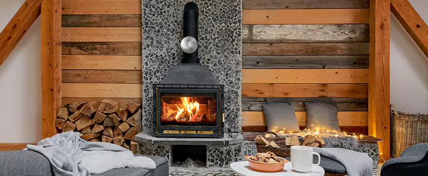 Thelin Hearth Products Direct Vent Gas Stove Fireplace Inspection in St. Louis Park, Minnesota